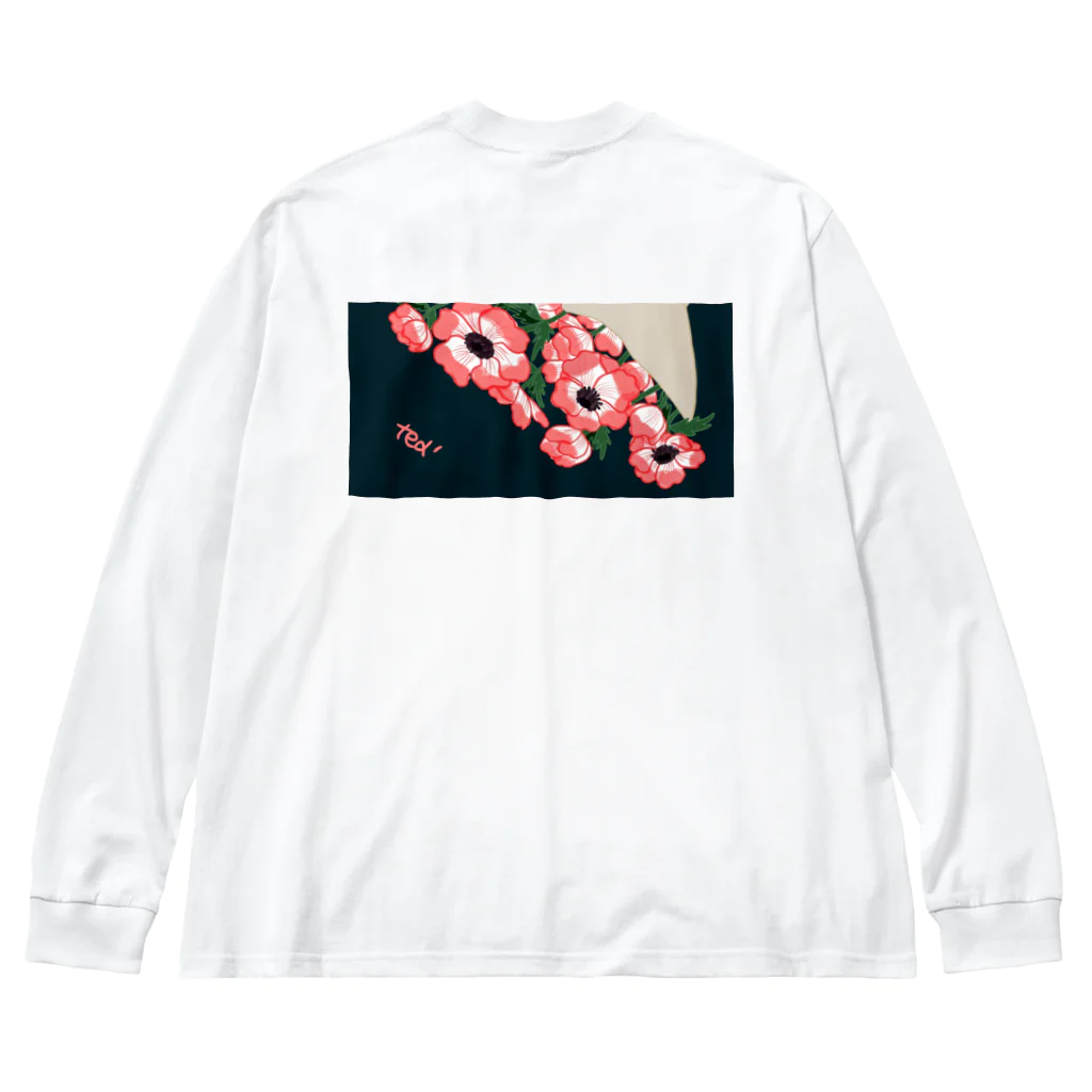 ted'のアネモネ Big Long Sleeve T-Shirt