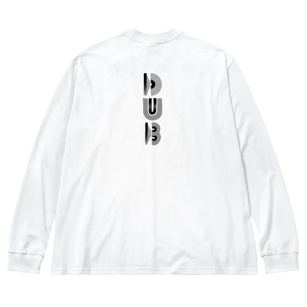 chilloutmunchiesのDUBDUBDUB_タテ Big Long Sleeve T-Shirt