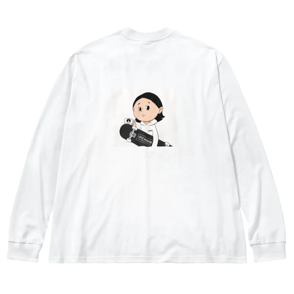 IMUA_WORKSのイムアカフェ Big Long Sleeve T-Shirt