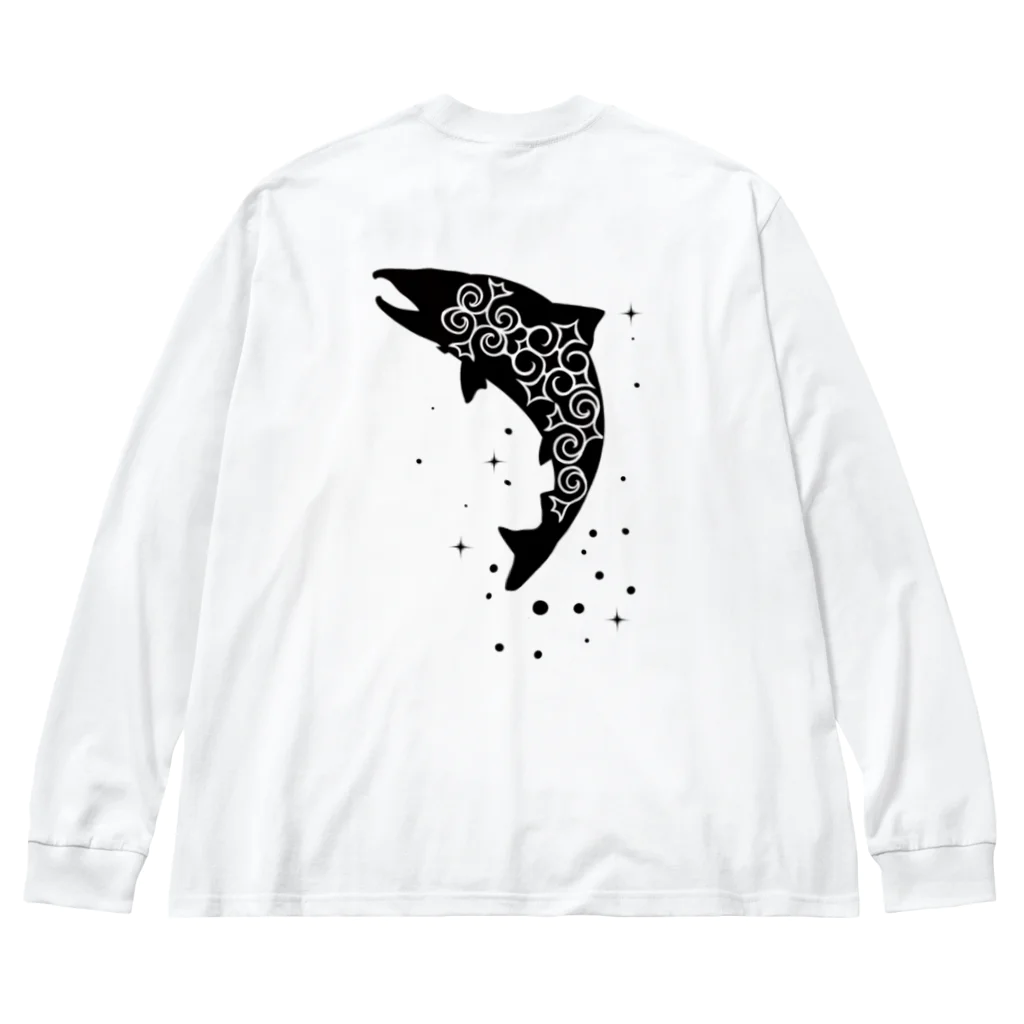 MONMONのkamuy cep peraykar Big Long Sleeve T-Shirt