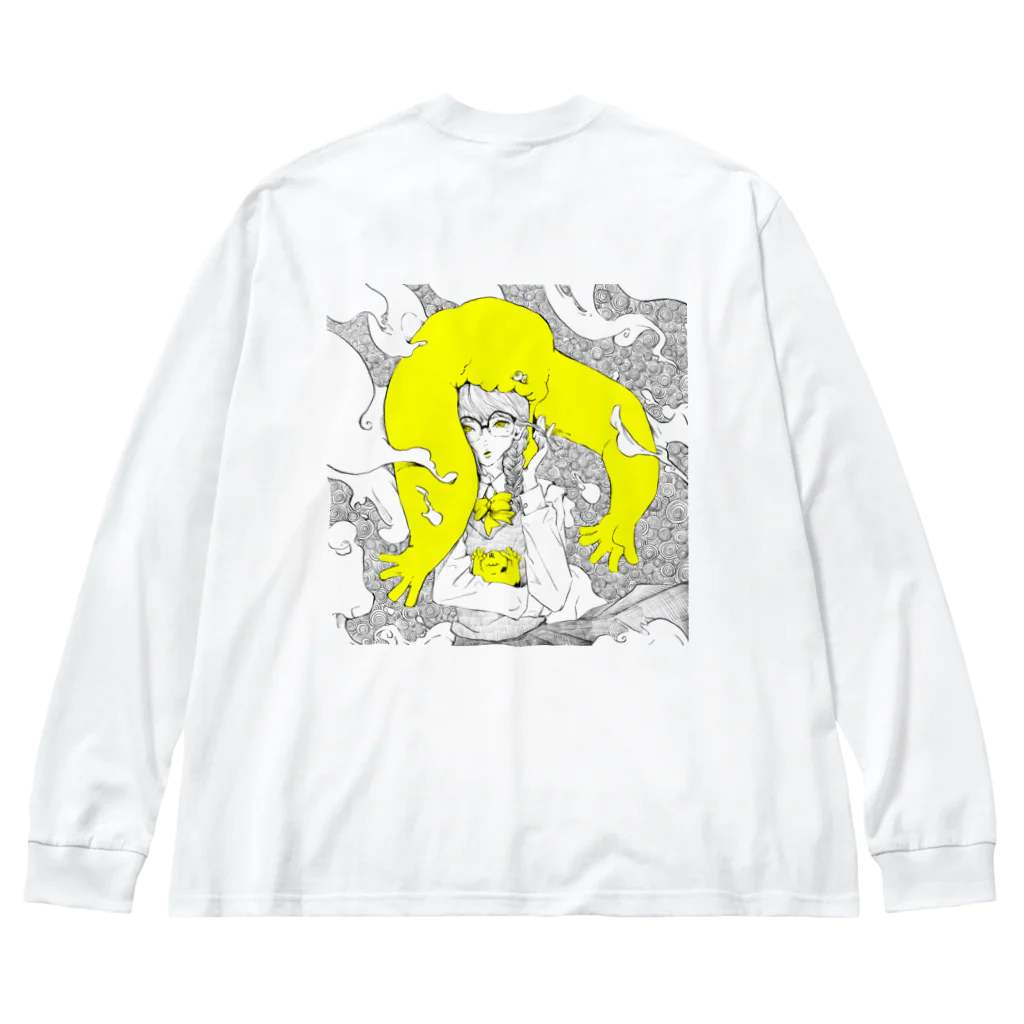 9 10 9（ qu / ten / qu ）のoccult research club Big Long Sleeve T-Shirt