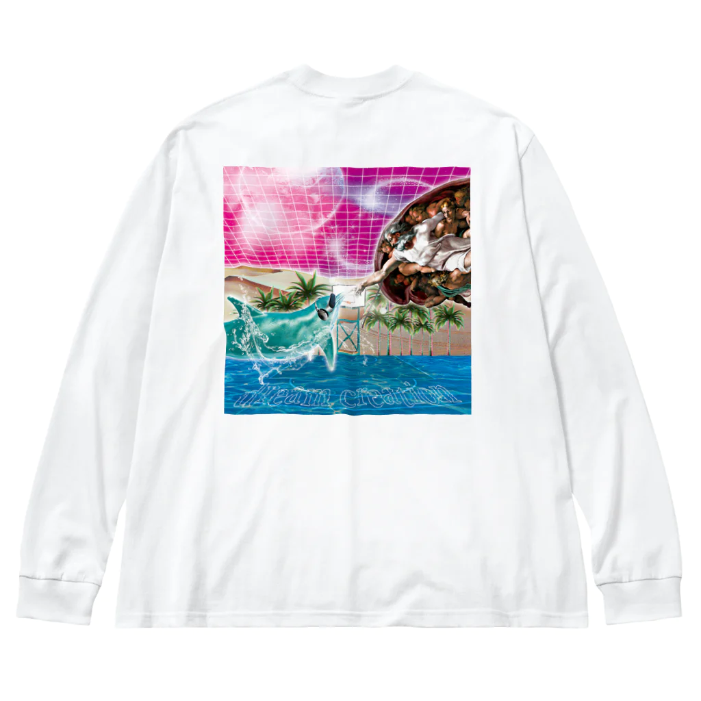 XSXSHOPの夢創造 Big Long Sleeve T-Shirt