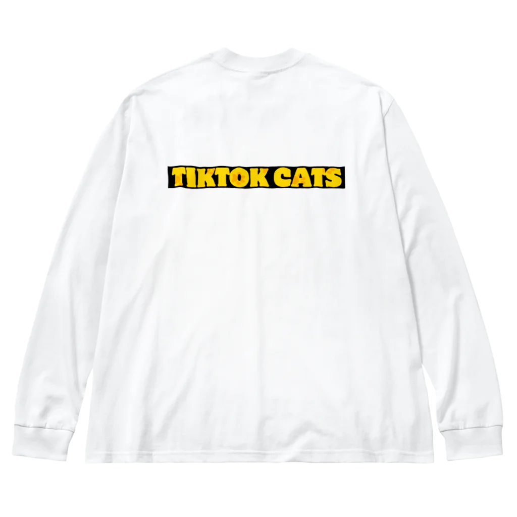 くぅTikTok猫部のTikTok猫部６にゃんビッグシルエットロンＴ ビッグシルエットロングスリーブTシャツ