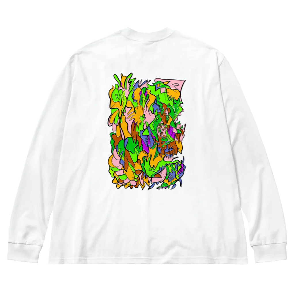 F.W.W.の#Illbebetter Big Long Sleeve T-Shirt