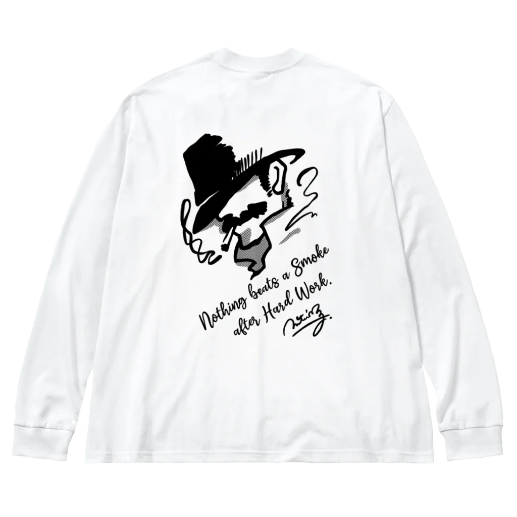 Andiamoの至福の一服（両面） Big Long Sleeve T-Shirt