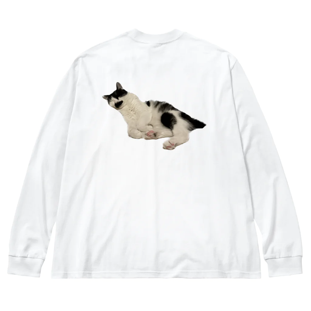 Yumeneko_loveyouの力丸ロングスリーブTシャツ Big Long Sleeve T-Shirt