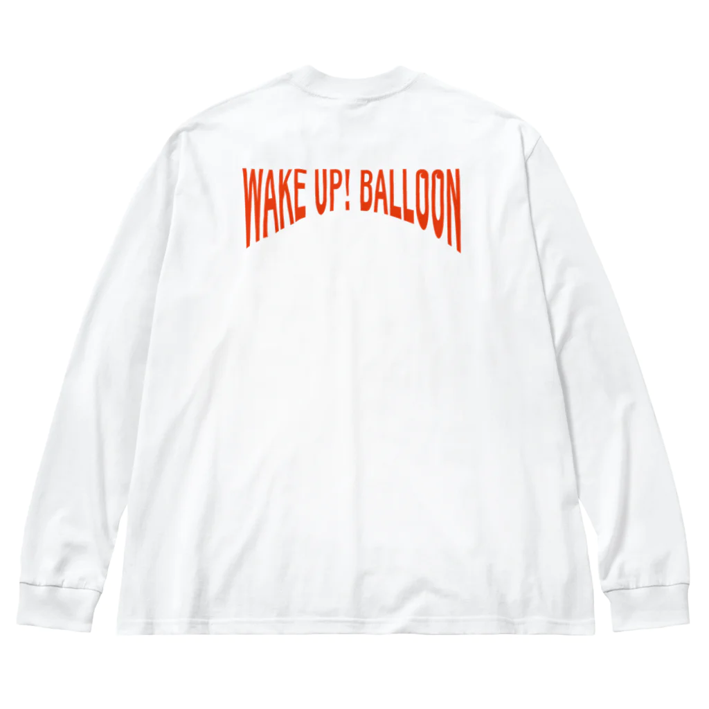 WakeUp!BalloonのRedBalloon Big Long Sleeve T-Shirt
