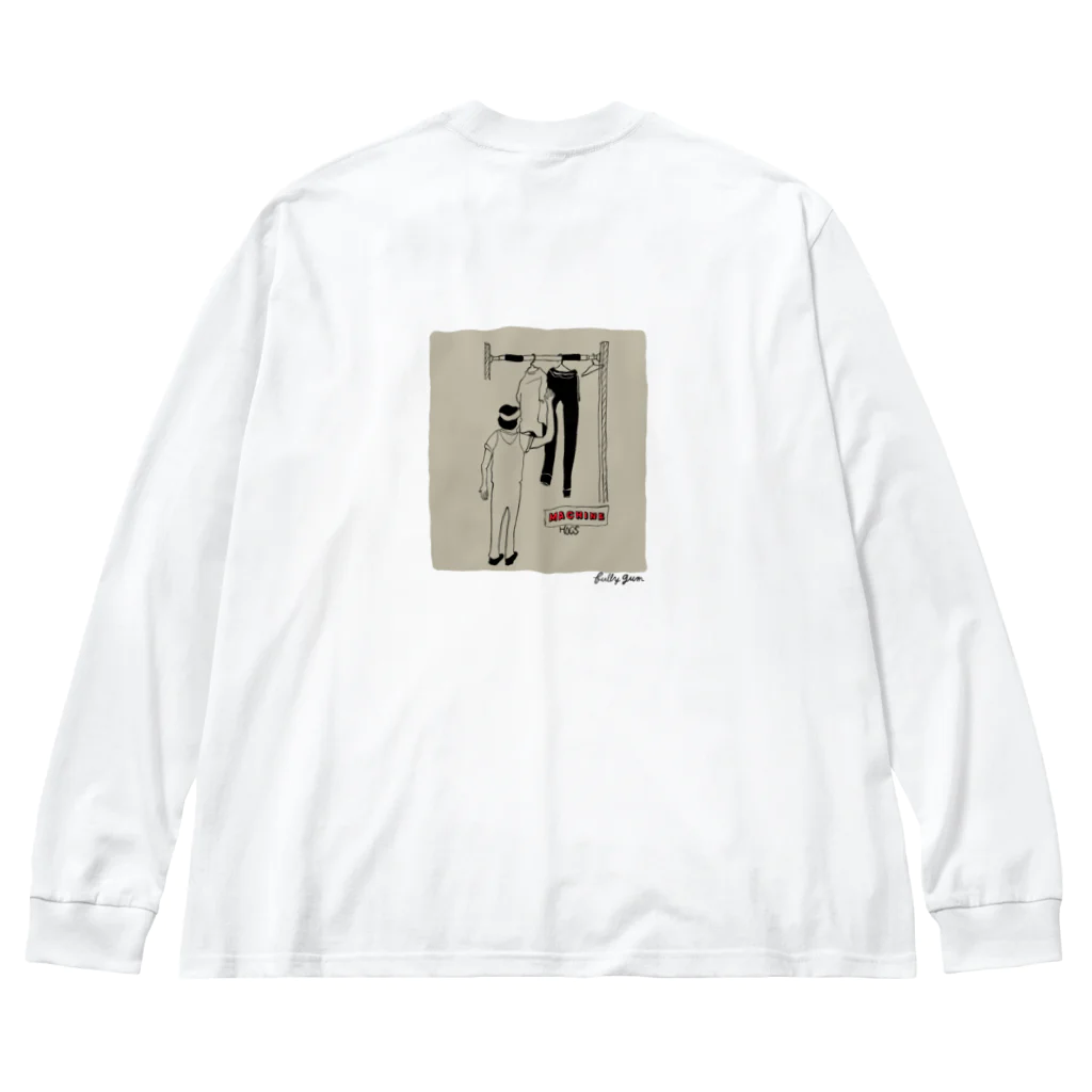 fullygumのmachine hogs Big Long Sleeve T-Shirt