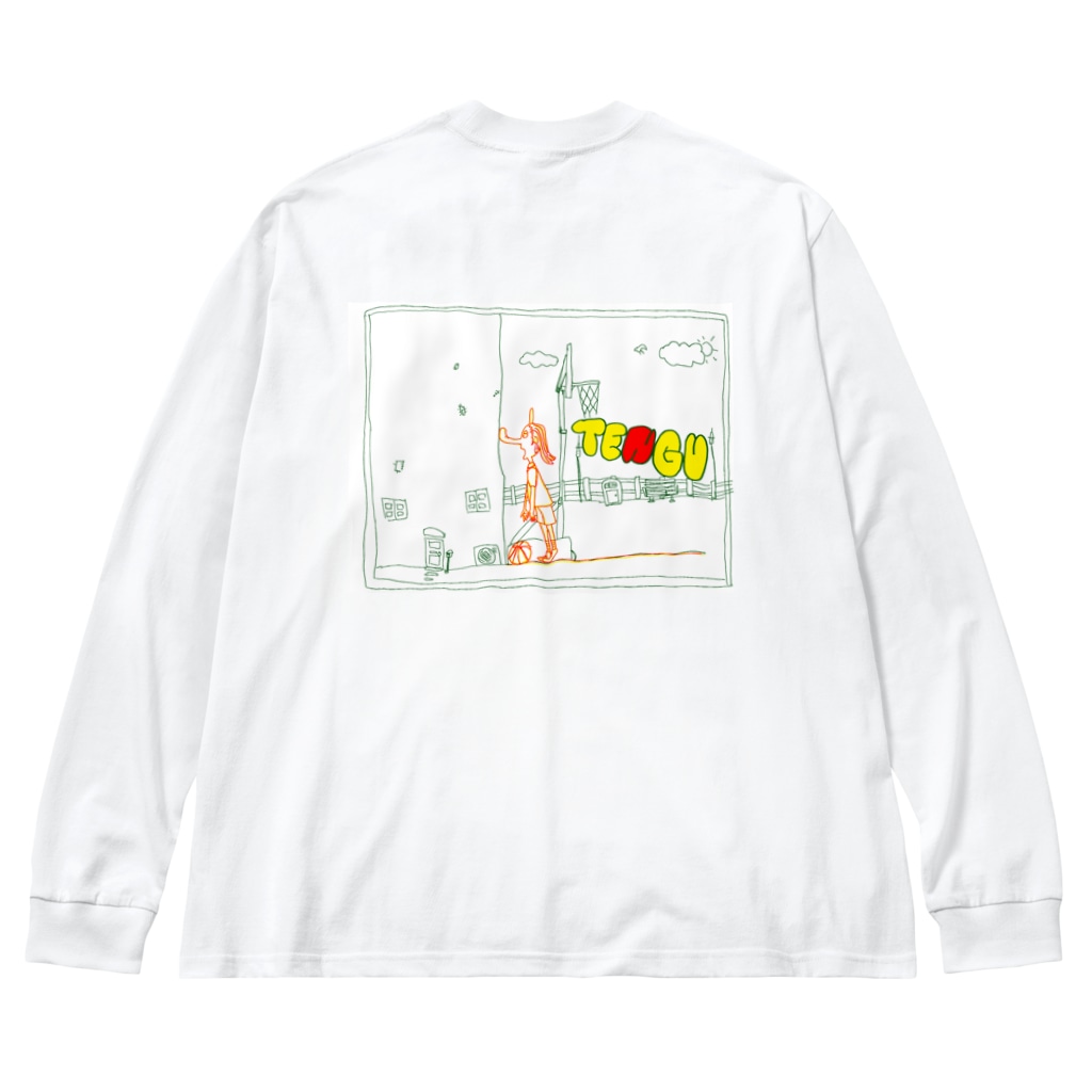 カカトコリバイバルのてんぐ Big Long Sleeve T-Shirt