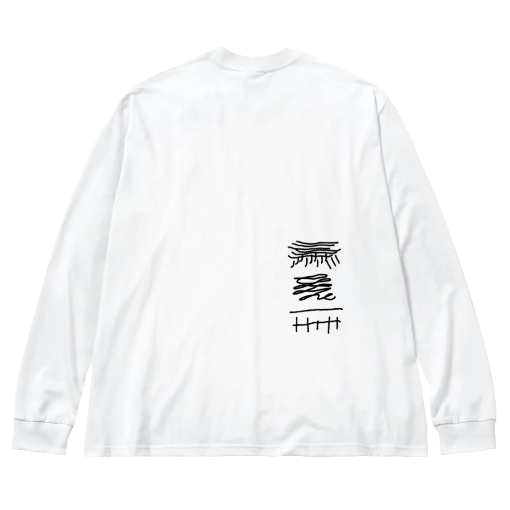 萬屋断片の[F][T]高架好き デザイン④ Big Long Sleeve T-Shirt