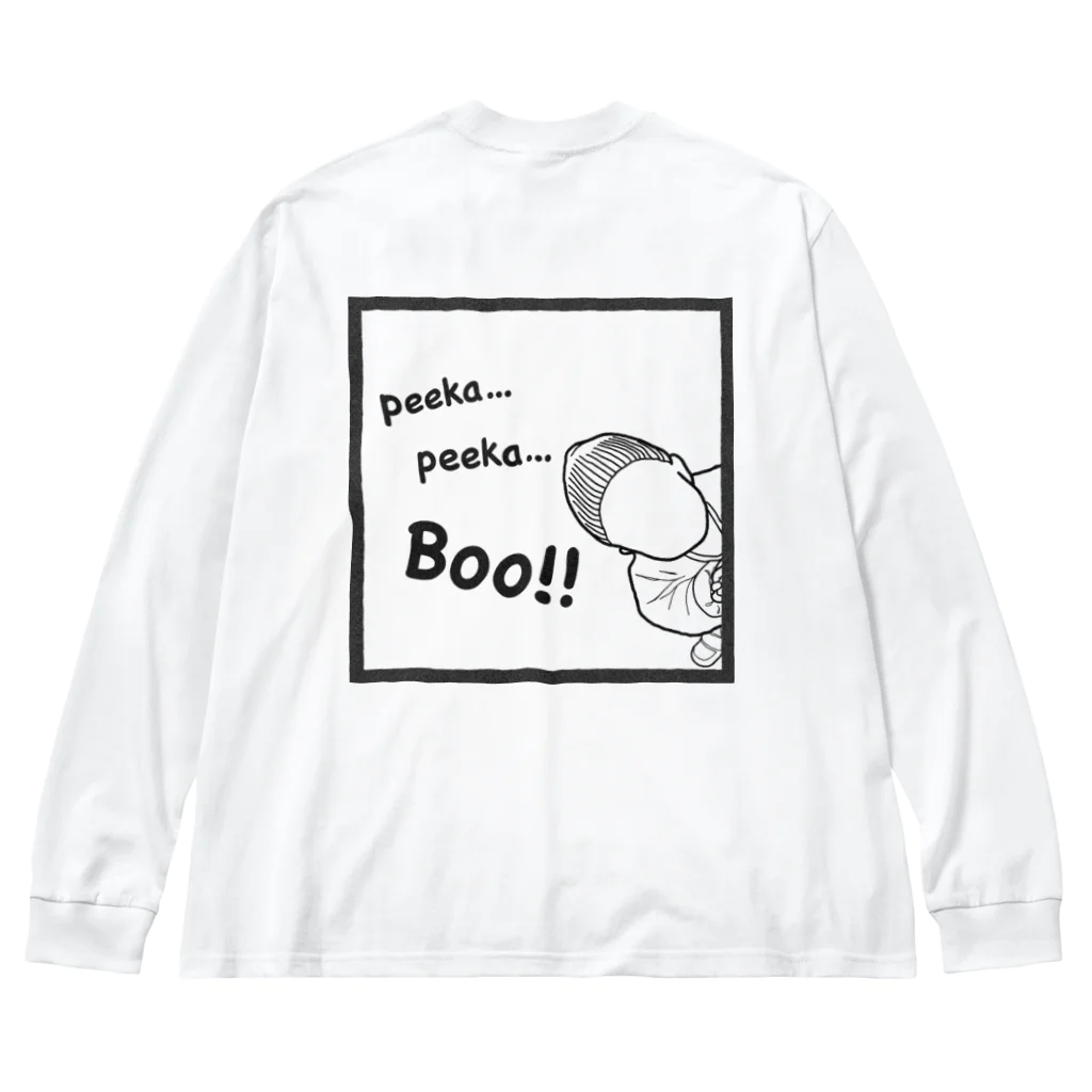 papaのpeekaboo‼︎ Big Long Sleeve T-Shirt