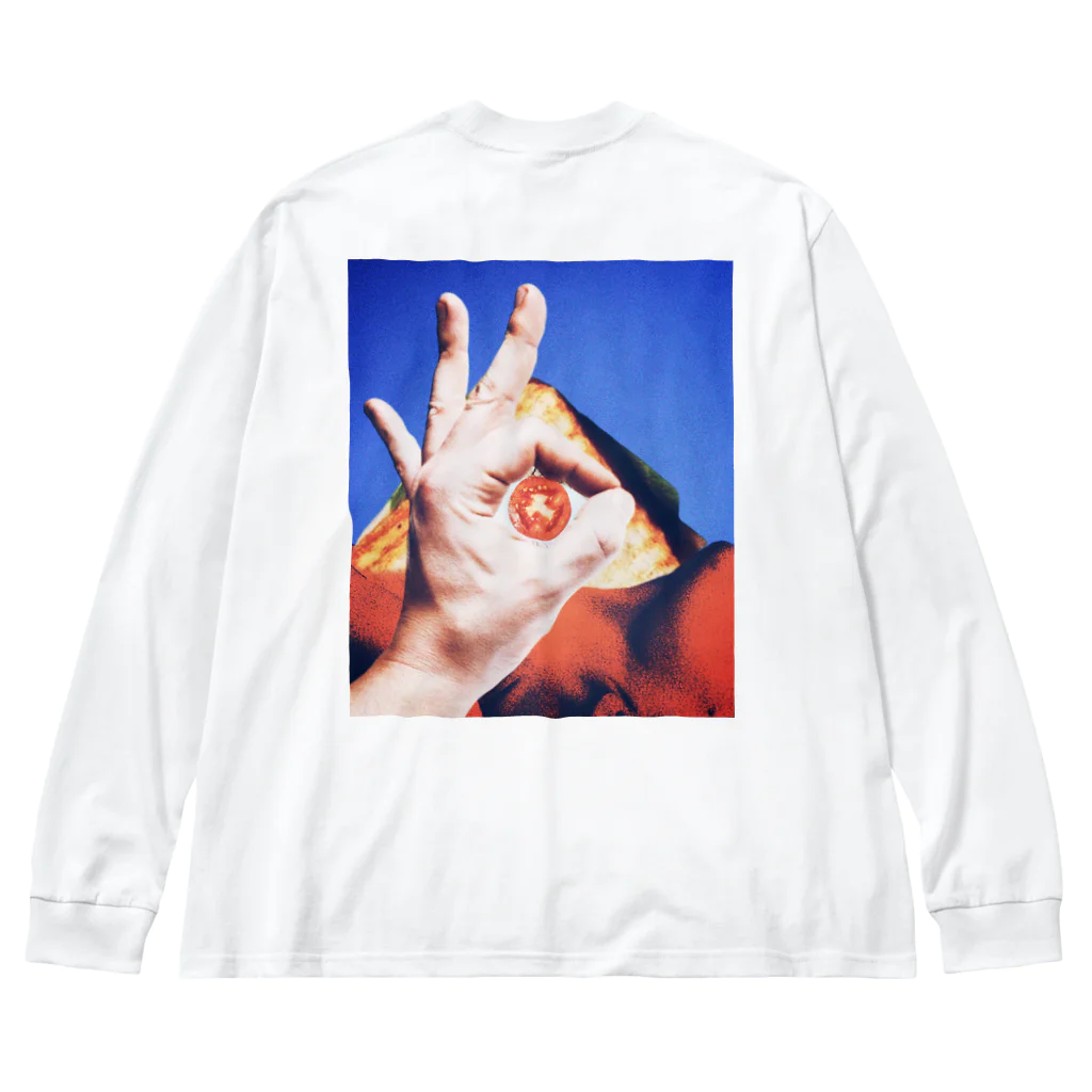 だっくのcollageart storeのα Big Long Sleeve T-Shirt