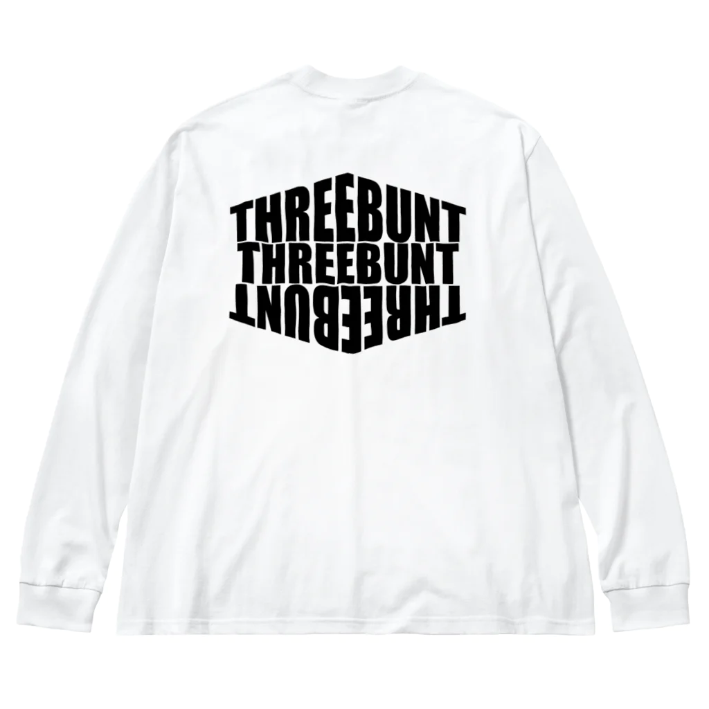 No.1632のTHREE BUNT (スリーバント） Big Long Sleeve T-Shirt