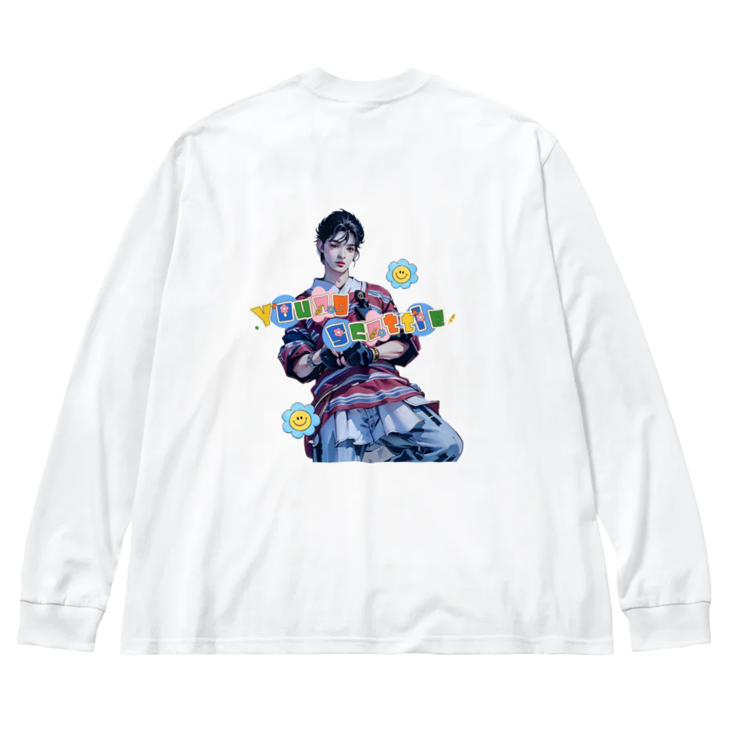 🌎🤧ヤンスコWorld🌎🤧のヤンスコWorld🌎🤧Pt.1 Big Long Sleeve T-Shirt