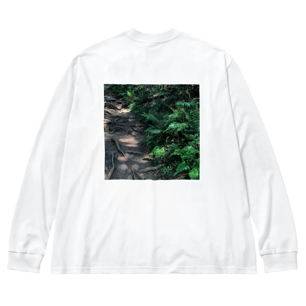 plantsandtokyoのFerns｜TSUKUBASAN Big Long Sleeve T-Shirt