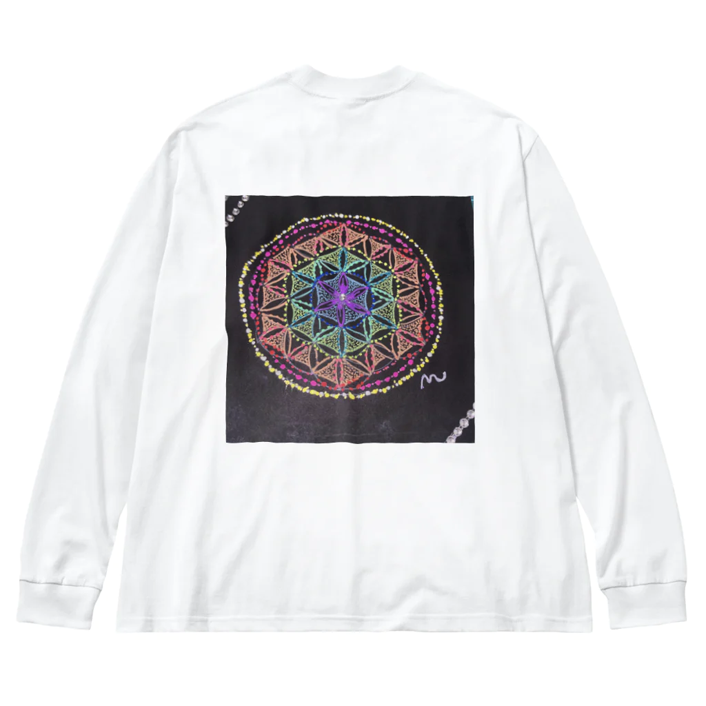 まいかる🔮 何かをチャレンジするときの開運アドバイザーのチャクラの活性化 Big Long Sleeve T-Shirt