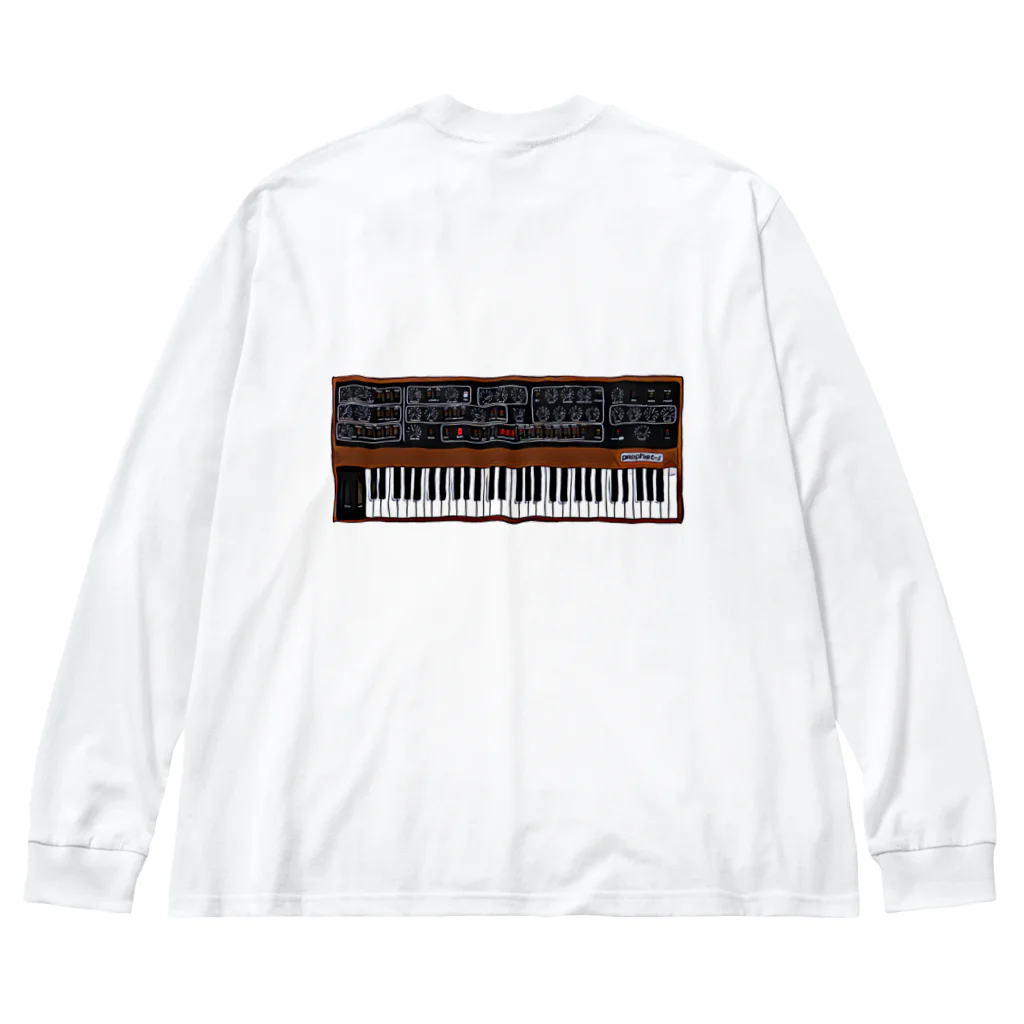 Vintage Synthesizers | aaaaakiiiiiのSequential Circuits Prophet 5 Vintage Synthesizer Big Long Sleeve T-Shirt