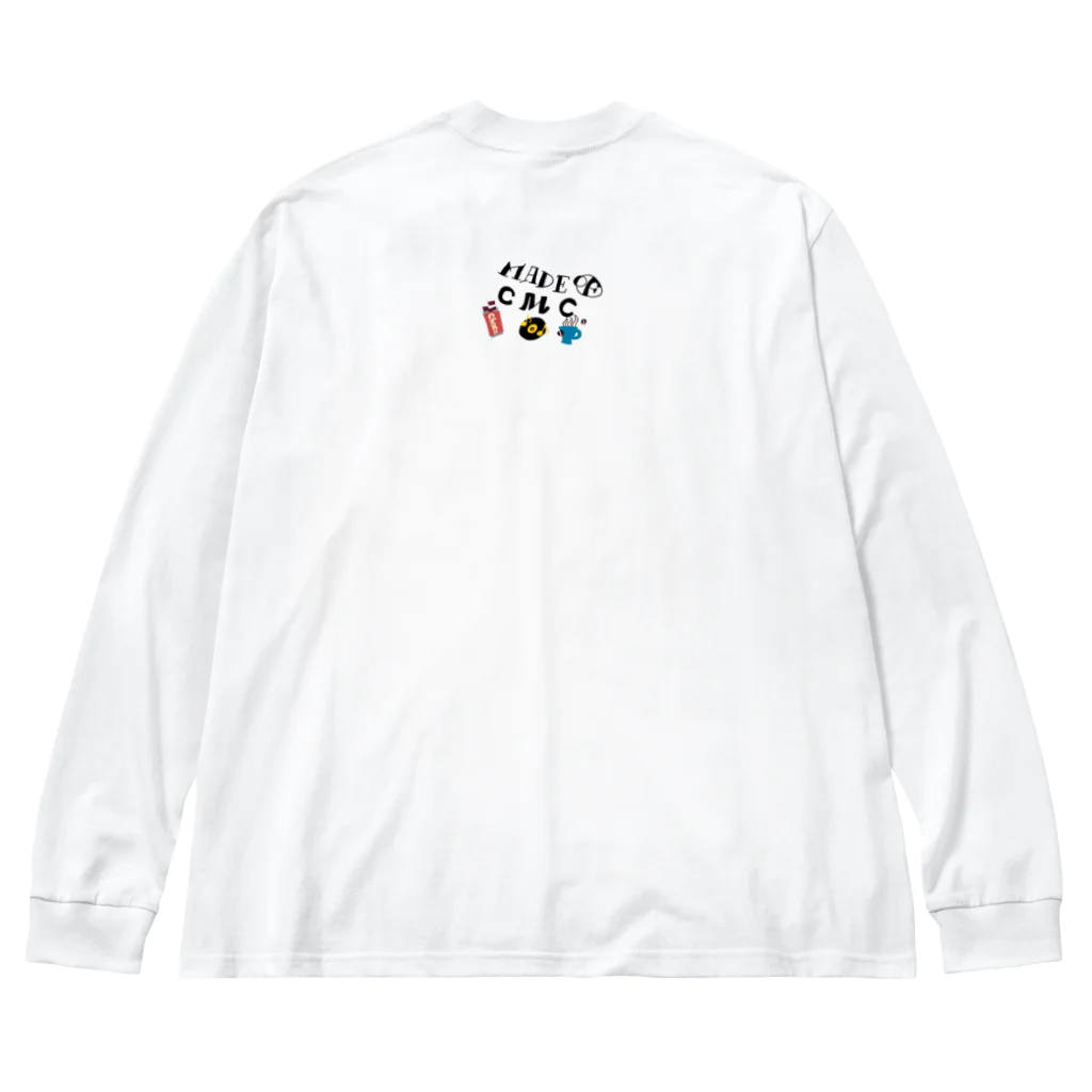 hilo tomula トムラ ヒロのMade Of CMC  Color ビッグシルエットロングスリーブTシャツ