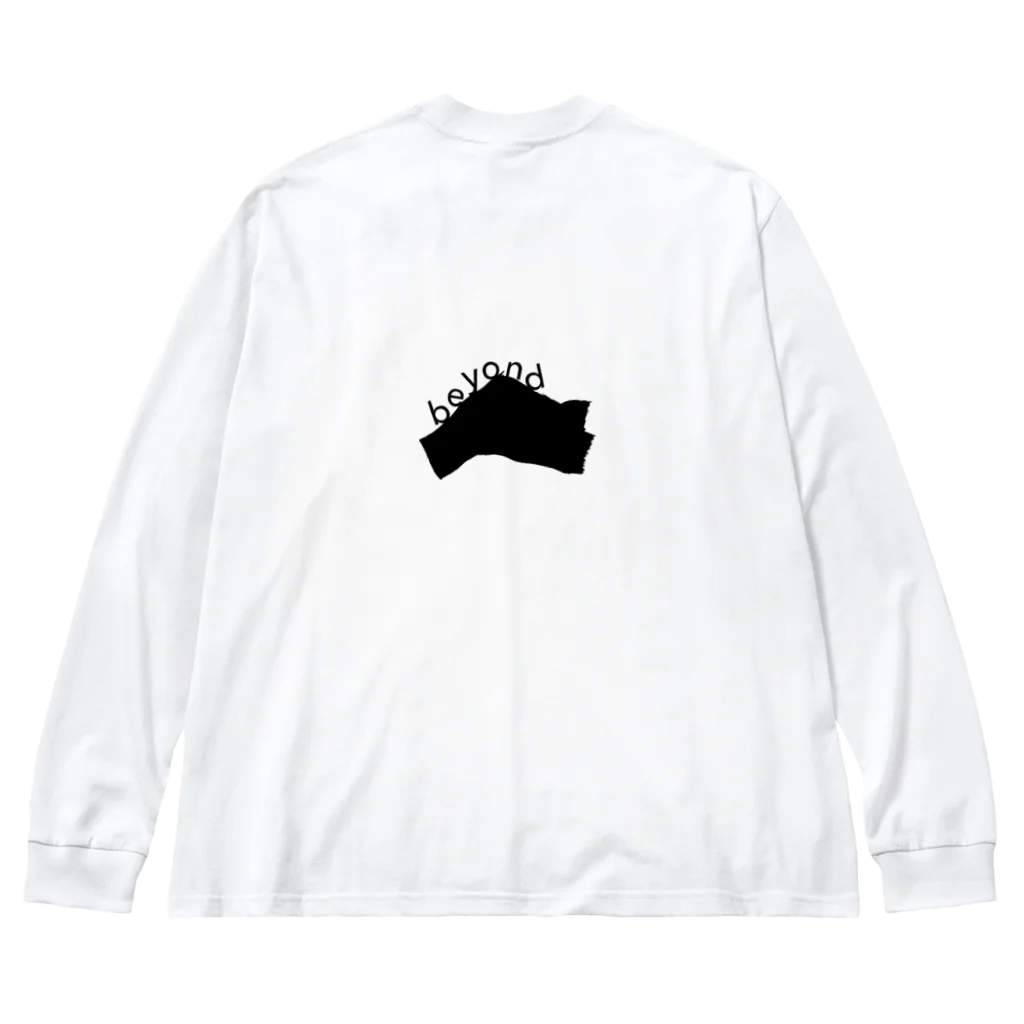 六甲ミーツ･アート芸術散歩2023　beyondのROKKO MEETS ART／タイトルロゴ  Big Long Sleeve T-Shirt