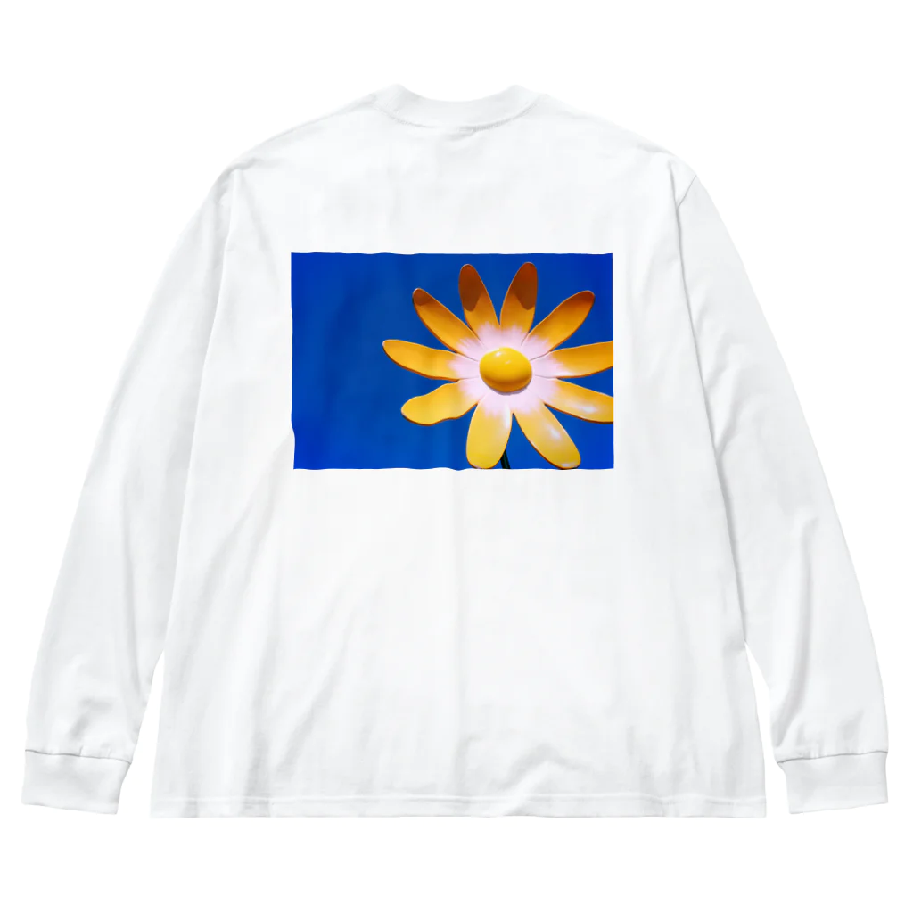 ハナノヒの黄色の花 Big Long Sleeve T-Shirt