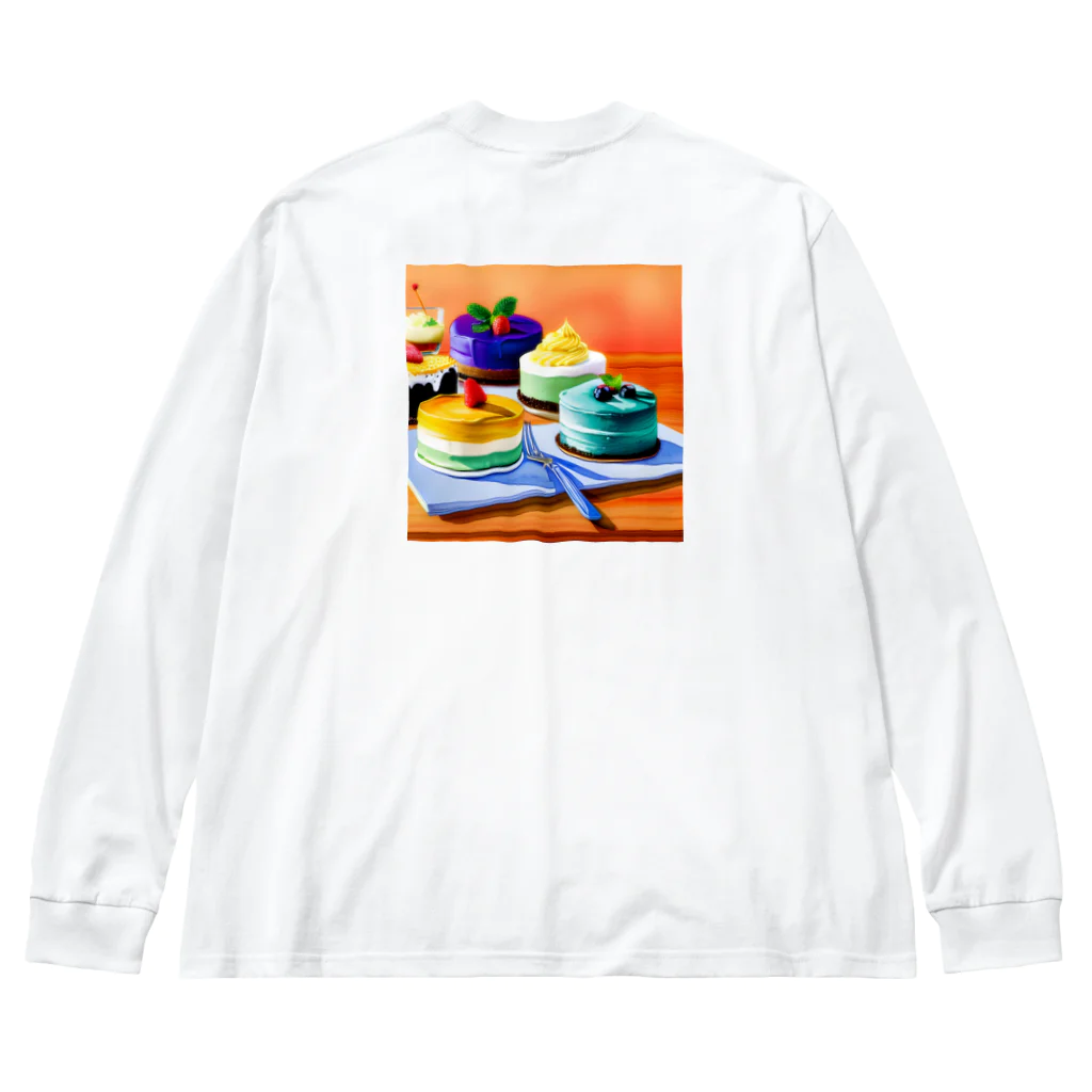 Egao  Creationsの至福のスウィーツ Big Long Sleeve T-Shirt