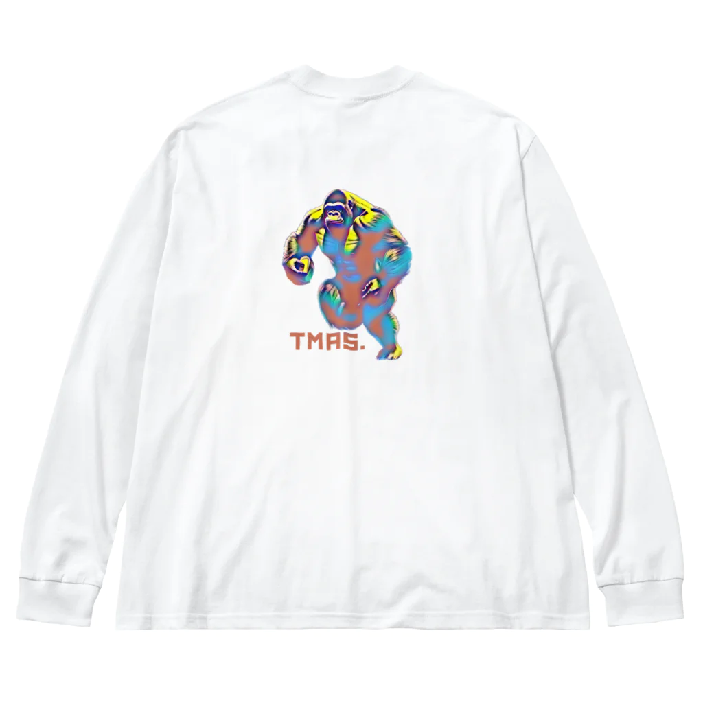 TMAS(タマス)のラゴリくん(ブーストモード) ビッグシルエットロングスリーブTシャツ