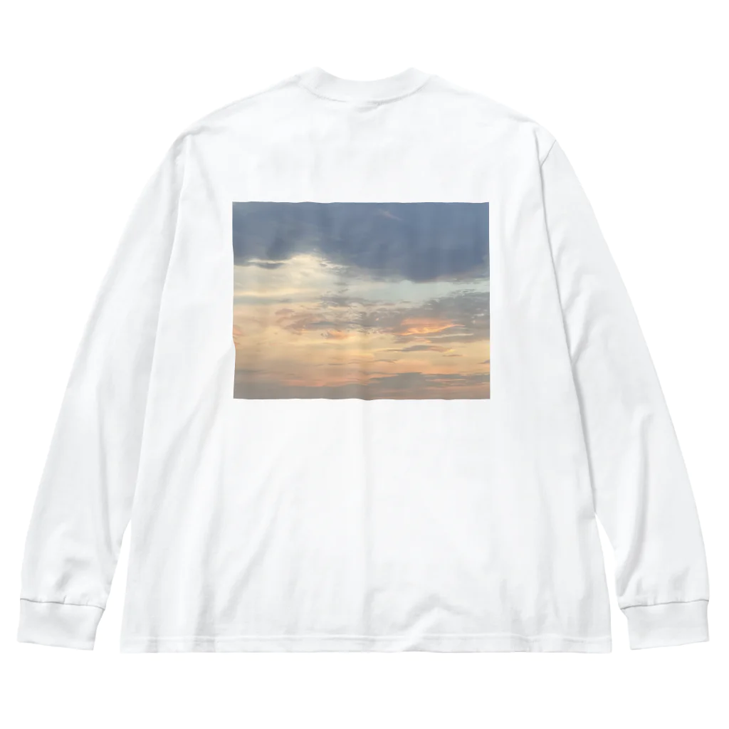 tmy_fの秋の夕暮れ① ビッグシルエットロングスリーブTシャツ