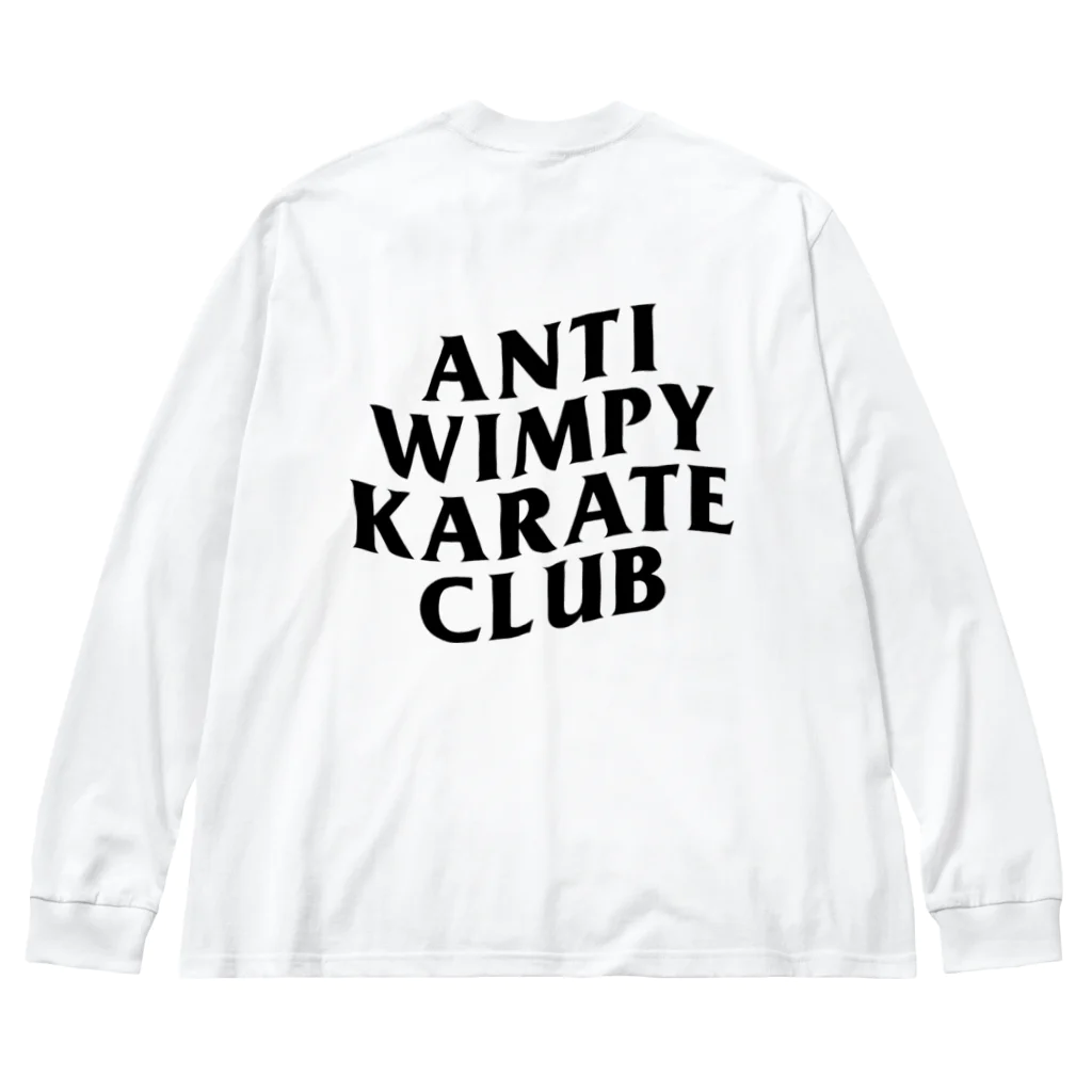 TO apparelのANTI WIMPY KARATE CLUB Big Long Sleeve T-Shirt