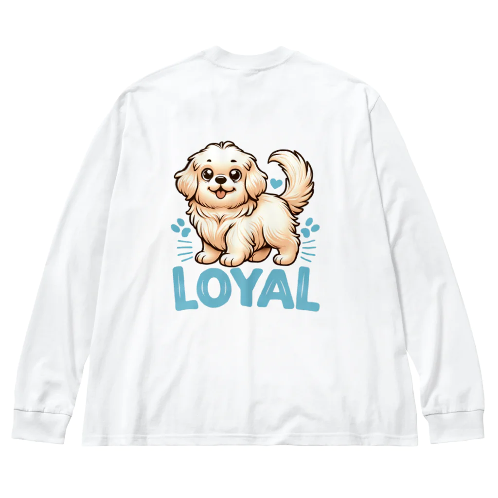 センターフィールドのロイヤル犬 Big Long Sleeve T-Shirt