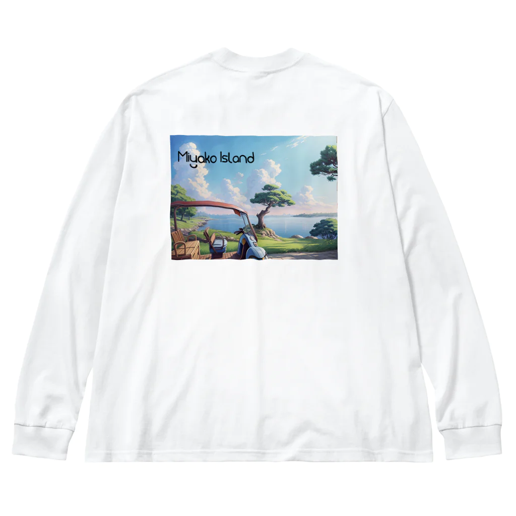 kuaczhuiのGolf Utopia ビッグシルエットロングスリーブTシャツ