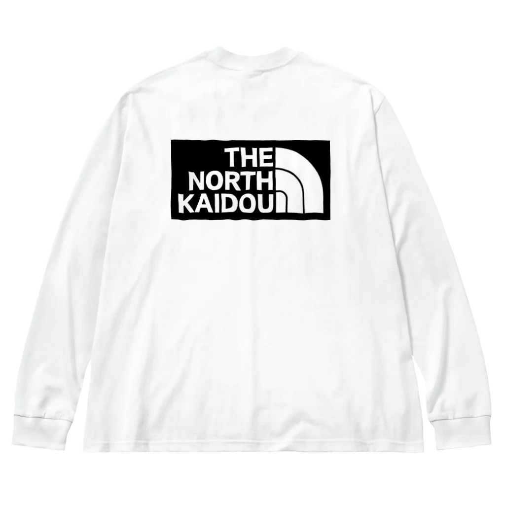 sounya sounyaのTHE NORTH KAIDOU（北海道） ビッグシルエットロングスリーブTシャツ