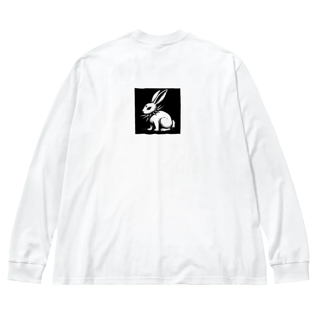 那由多堂のうさぎ☆ROCK Big Long Sleeve T-Shirt