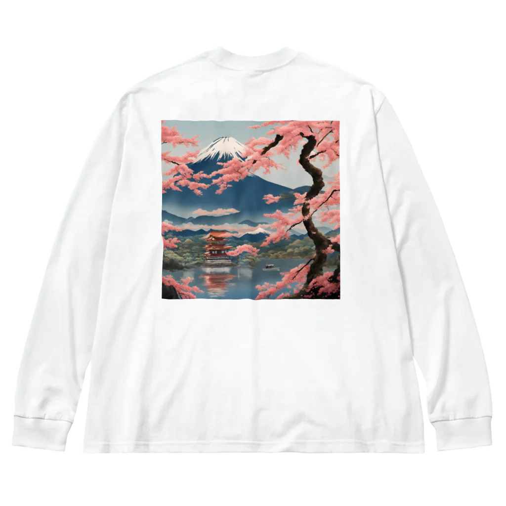 何これ屋の和シリーズ Big Long Sleeve T-Shirt