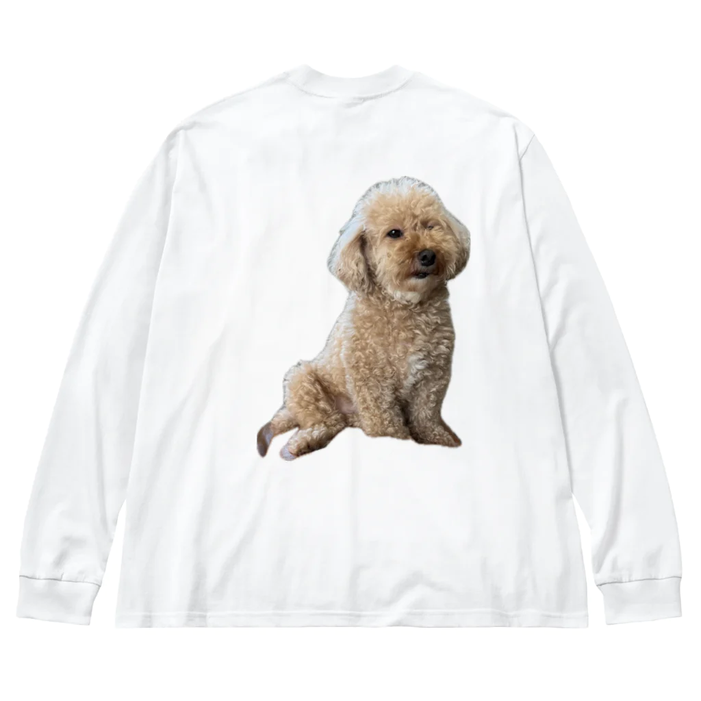 hijikiikijihの複雑な犬うめちゃん ビッグシルエットロングスリーブTシャツ