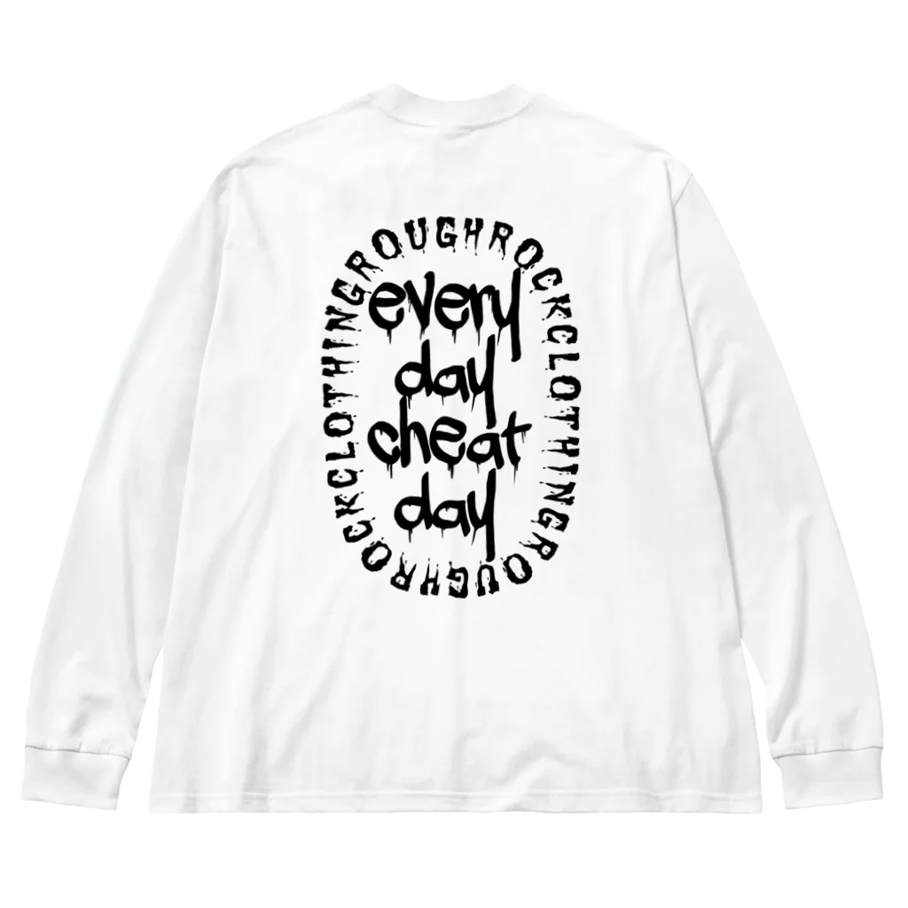 ROUGHROCKCLOTHINGのチートデイ淡色 ビッグシルエットロングスリーブTシャツ