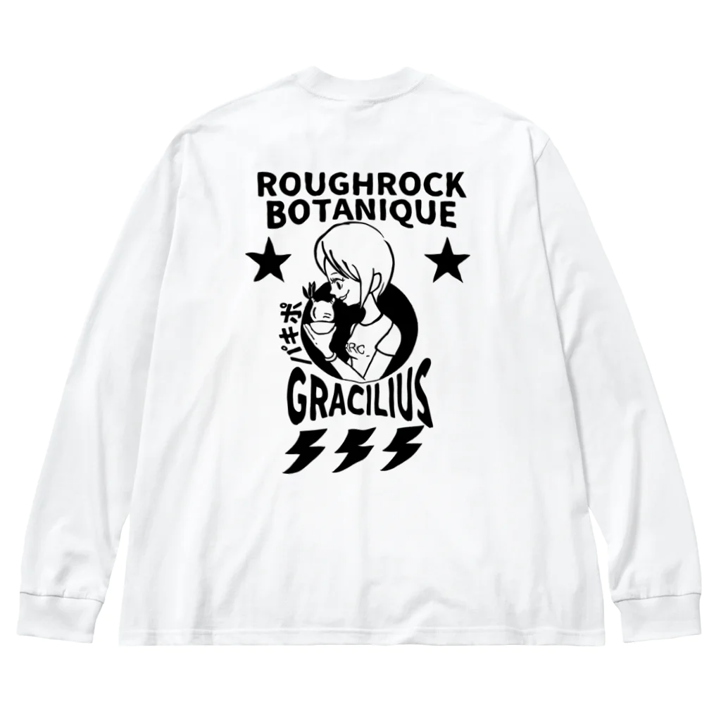 ROUGHROCKCLOTHINGのパキポガール ビッグシルエットロングスリーブTシャツ