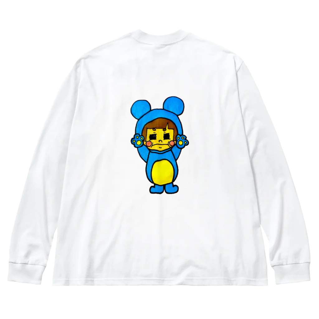 あにまるず。の着ぐるみBOY Big Long Sleeve T-Shirt