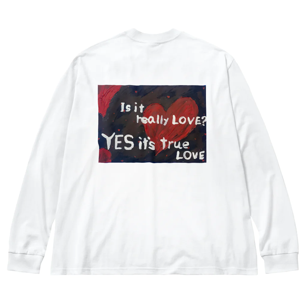 とりあえず◯◯で!!のTRUE LOVE ビッグシルエットロングスリーブTシャツ