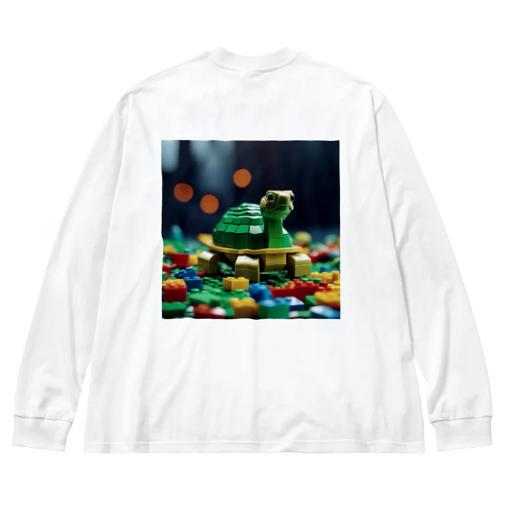 Mako Goodsのレゴ亀の冒険者 ビッグシルエットロングスリーブTシャツ