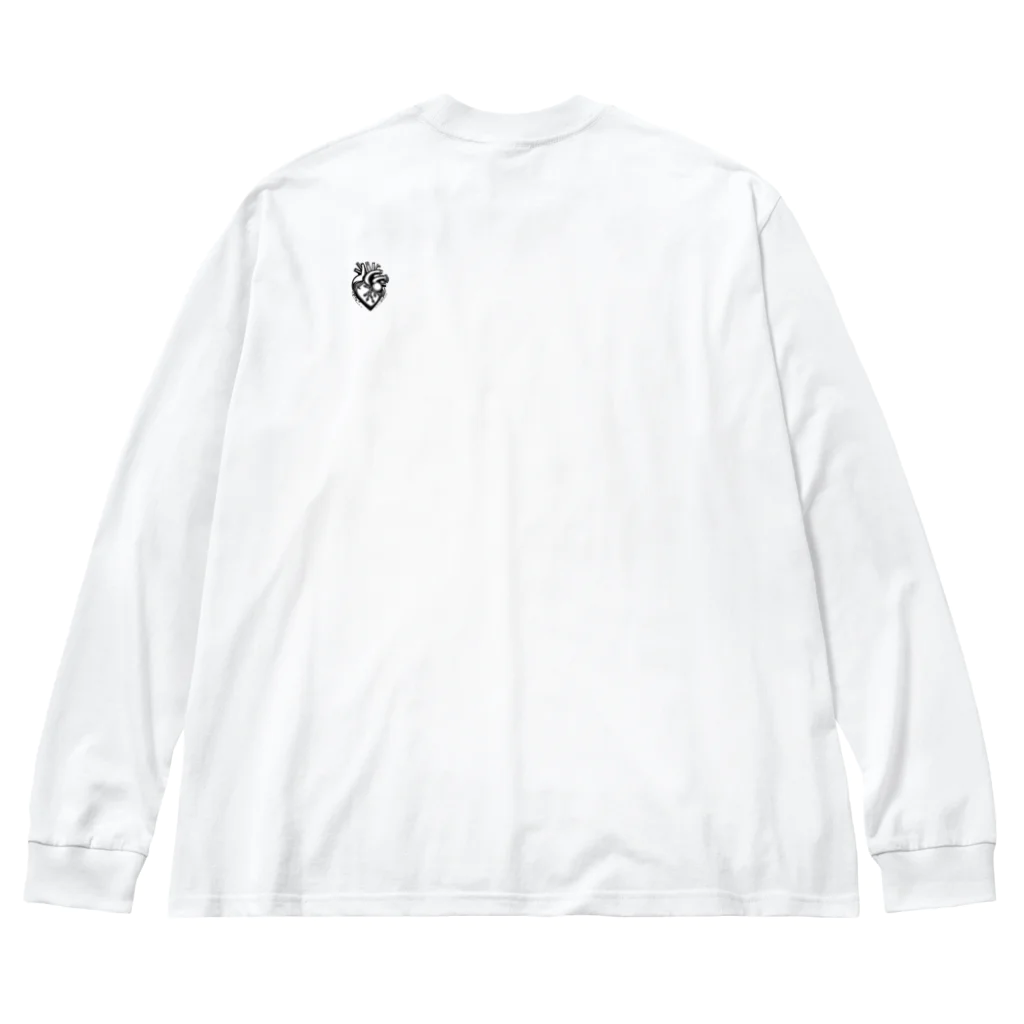 ROBO HEATのROBOHEART LOGOseries Big Long Sleeve T-Shirt