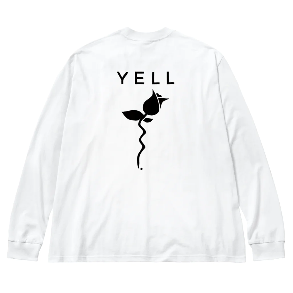 kpqrstuのYELL Big Long Sleeve T-Shirt