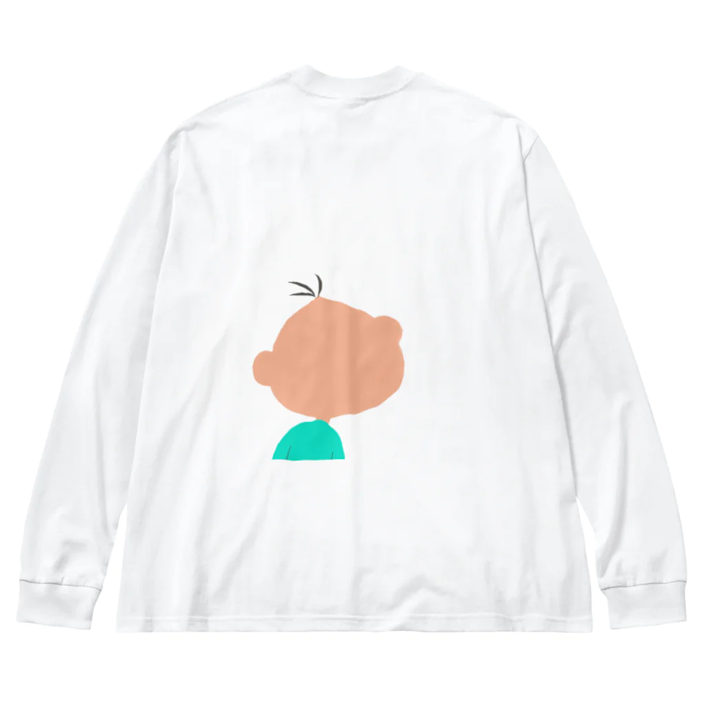 ザ☆めんまのお店の笑太郎（えみたろう） Big Long Sleeve T-Shirt