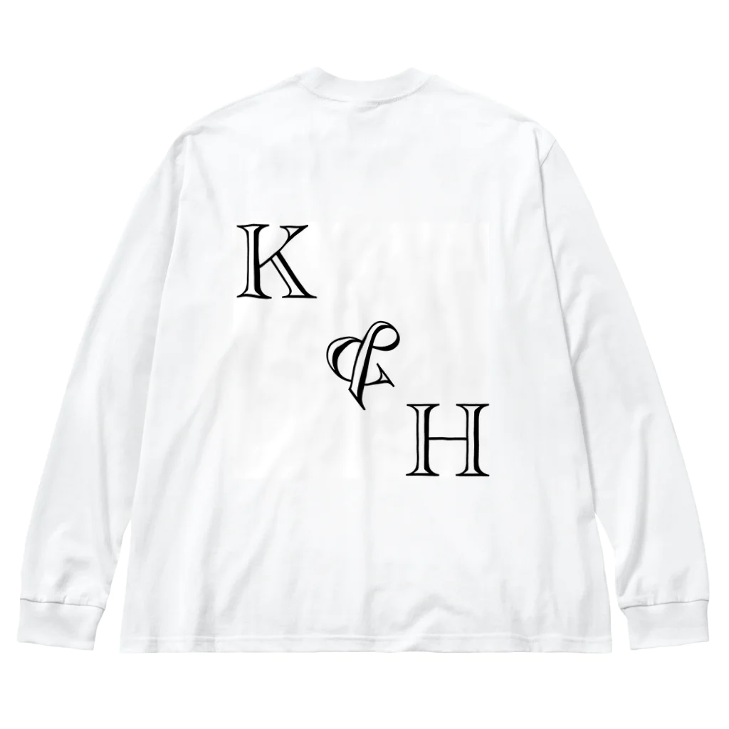 K&H official StoreのK&C バックシルエットTシャツ ビッグシルエットロングスリーブTシャツ