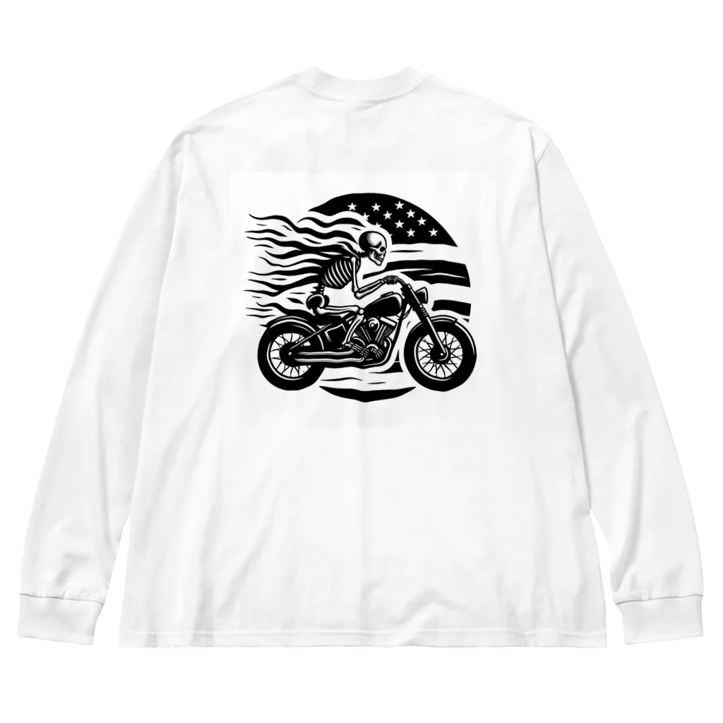 シマのドクロライダー Big Long Sleeve T-Shirt