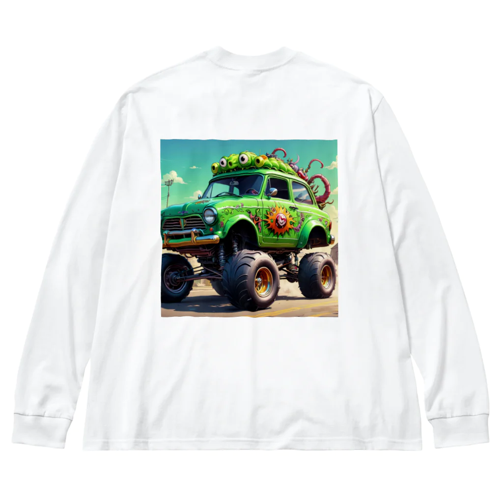 LEAD !のモンスターの仲良し兄弟 Big Long Sleeve T-Shirt