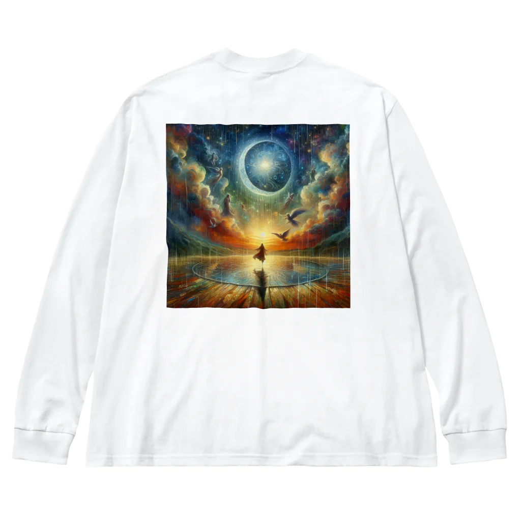 ミレーナの天気雨 Big Long Sleeve T-Shirt