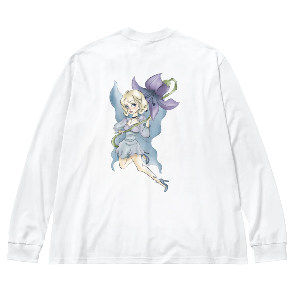 Earl Grey tea timeのCharlotte（シャーロット） Big Long Sleeve T-Shirt