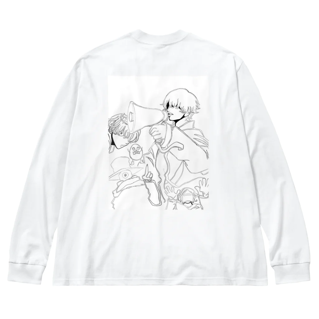 テラバイト店のEveと愉快な仲間たち Big Long Sleeve T-Shirt