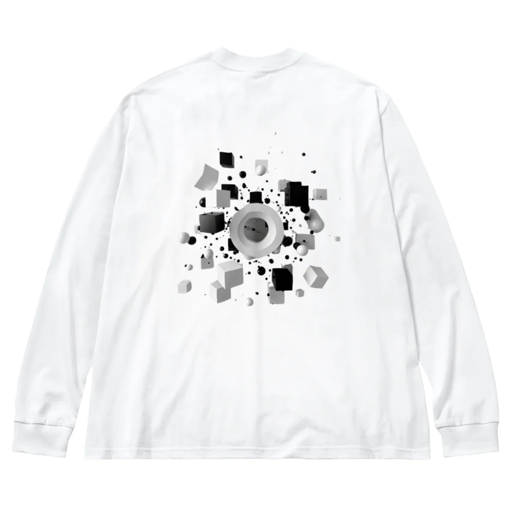 THE SMOKING AREAのコンロを真上から見た時 Big Long Sleeve T-Shirt