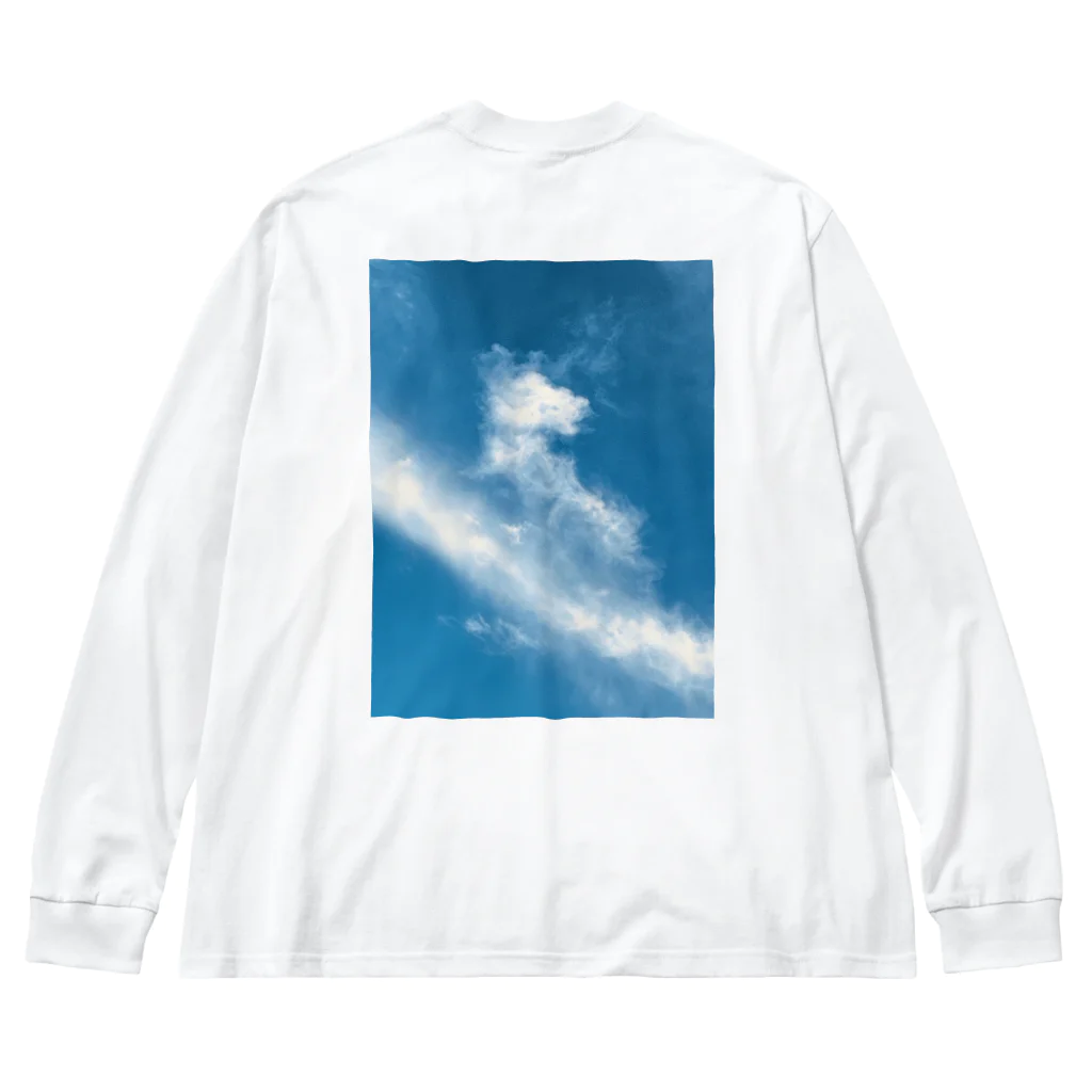 IMABURAIのClimbing the clouds Big Long Sleeve T-Shirt